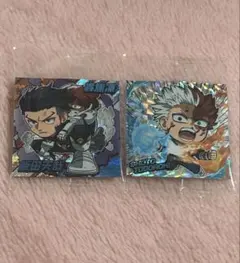 轟焦凍 2種セット　僕のヒーローアカデミア シール　ウエハース