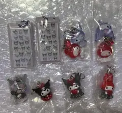 クロミ マイメロ ボンボンドロップミニチュアチャーム めじるしアクセサリー