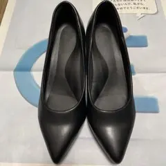 UNIQLO ユニクロ ブラック ハイヒール パンプス 高さ4cm