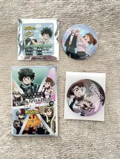 僕のヒーローアカデミア 麗日お茶子 缶バッジ2個セット