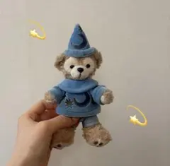 ディズニーシー10周年　ダッフィー　ぬいぐるみバッジ　Be Magical