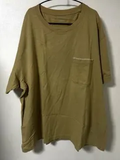 は*は様 ユニクロ　JWアンダーソン　Tシャツ　カーキ色