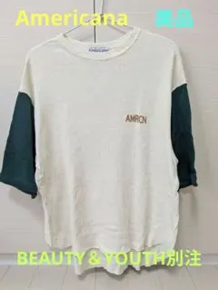 Americana　サーマル　ラグランTシャツ　　BEAUTY＆YOUTH別注のサムネイル