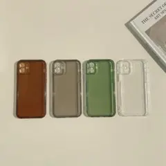 クリアケース＊iPhone11/グリーンのサムネイル