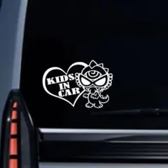 KIDS IN CAR ヒスミニ ステッカー