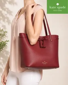 kate spade NEW YORK トートバッグ ボルドーのサムネイル