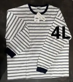 【新品未使用】MRU Tシャツ 長袖 4L吸汗速乾 ロンT