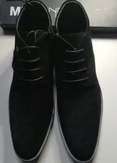MM/ONE ブラック スエード ドレスシューズ 46