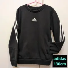 adidas トレーナー 130cm ブラック キッズ 19のサムネイル