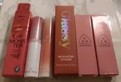 口紅 リップグロス まとめ売り ケイト ロムアンド ペラペラ他 6本