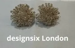 designsix London ビーズ ピアス