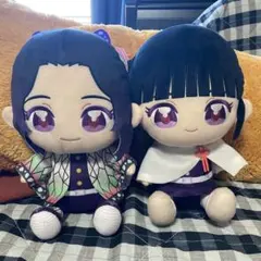 マ*ー様 鬼滅の刃　ぬいぷりけ おすわり BIG4　栗花落カナヲ　胡蝶しのぶ