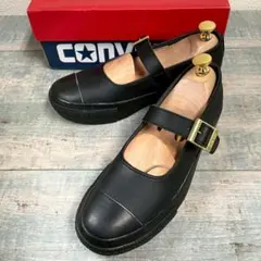 ロッキンホース風 コンバース 厚底メリージェーンシューズ - メルカリ