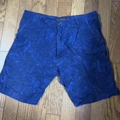 CIAO PANIC ショートパンツ ネイビー ボタニカル柄 Lのサムネイル