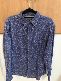 BANANA REPUBLIC 花柄スリムフィットシャツ S