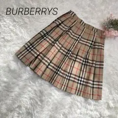 希少 バーバリー ノバチェック プリーツスカート ヴィンテージ 130 y2k
