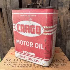 【USA vintage】CARGO モーターオイル缶 アメリカビンテージ USA vintage】CARGO モーターオイル缶 アメリカビンテージ - メルカリ