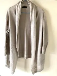春夏用COMME CA ISM カーディガン サイズ9 ベージュ