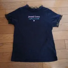 Jenni Love 黒 Tシャツ レース付き