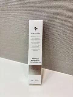 新品未開封品⭐︎訳ありETVOS 薬用リンクルホワイトニングクリアクリーム 30gのサムネイル