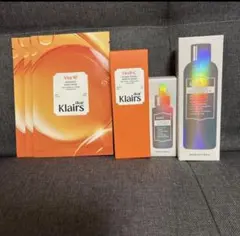 Klairs トナー美容液クリームパック3枚のサムネイル