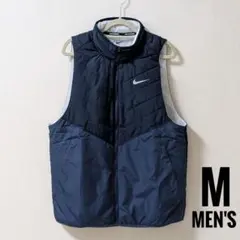 新品 M ナイキ レペル ランニングベスト ネイビー DD5648-475