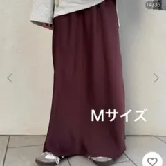 チャオパニックティピー　サテンスカート　バーガンディ　Ｍサイズ