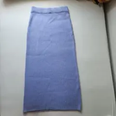 リブロングスカート ワンサイズ