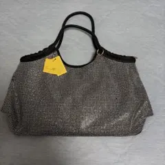 Cat Allamanda ラインストーン トートバッグ