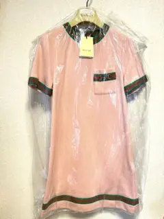 GUCCI ピンク 半袖ワンピース