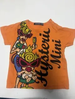Hysteric Mini オレンジ Tシャツ 80
