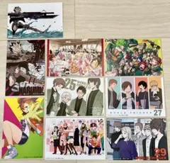 ポストカード　集英社　マンガ　単行本　特典　ジャンプ　ヒロアカ　ダンダダン他