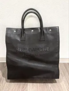 SAINT LAURENT RIVE GAUCHE トートバッグ ブラックのサムネイル