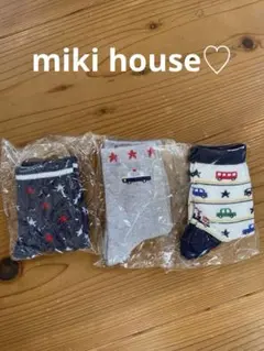miki house＊ミキハウス＊ベビー靴下＊3足セット