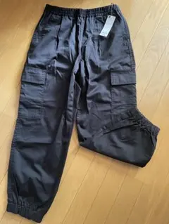 GU 黒 カーゴパンツ Lサイズ