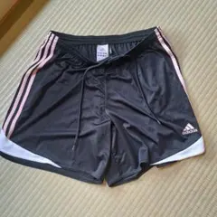 値下げ　adidas 黒 ランニングパンツ L