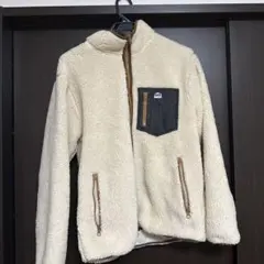 【タイムセール中‼️】Lee フリースジャケット クリーム色