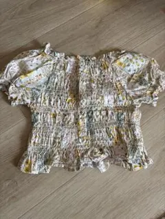 petit main 花柄フリル80