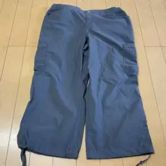 X1149 グレー L カジュアルパンツ　　クロップドパンツ　ジム　ウィメンズのサムネイル