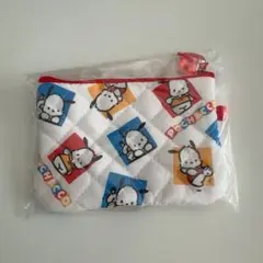 新品未使用 ポチャッコ みんなのキルトシリーズ シークレットミニフラットポーチ