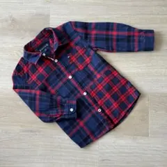 【美品】TOMMY HILFIGER 長袖シャツ 92