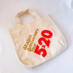 【新品未使用】ARASHI アニバーサリーツアー　5×20 ミニトートバッグ
