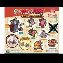 トムとジェリー カプセルヘアクリップ3 トム ジェリー タフィー 7個セット