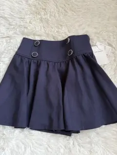 ⭐️新品⭐️❣️ポンポネット❣️ネイビースカパン キュロット L 160cmのサムネイル