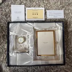 MIKIMOTO 置時計 フォトフレーム セットのサムネイル