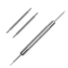 バネ棒外し バネ棒2本セット 腕時計 時計ベルト 修理 ベルトピン ステンレス製