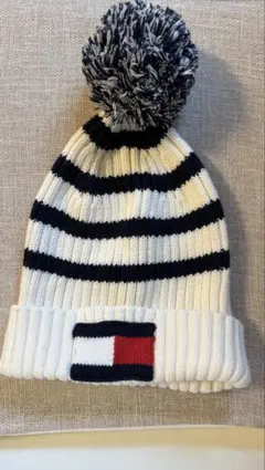 TOMMY HILFIGER ストライプニット帽