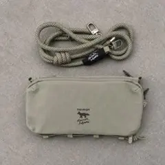 新品　メゾンキツネ×トポロジー ボトルサコッシュ ストラップ セット モス