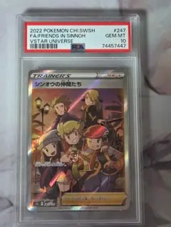 キ*ラ様 PSA10 シンオウの仲間たち SR S12a VSTAR 247/1 - メルカリ