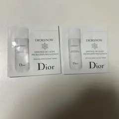 Dior DIORSNOW エッセンス ローション 2パック